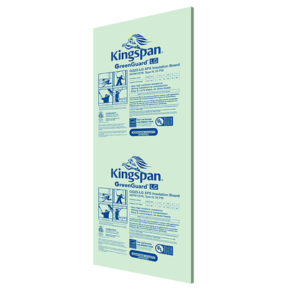 Kingspan GreenGuard GG25-LG XPS 4ft x 8ft Insulation Board - All Sizes