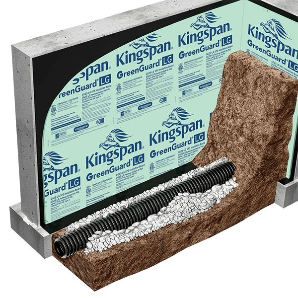 Kingspan GreenGuard GG25-LG XPS 4ft x 8ft Insulation Board - All Sizes