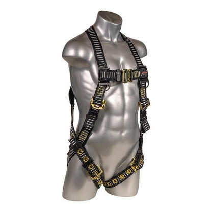 Kapture 5 Point Element Full Body Harness - Welding Series - Dorsal D-Ring - QC Chest - Tongue Buckle Legs - All Sizes