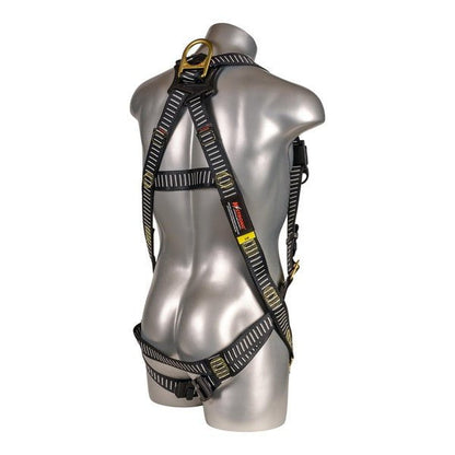 Kapture 5 Point Element Full Body Harness - Welding Series - Dorsal D-Ring - QC Chest & Legs - All Sizes
