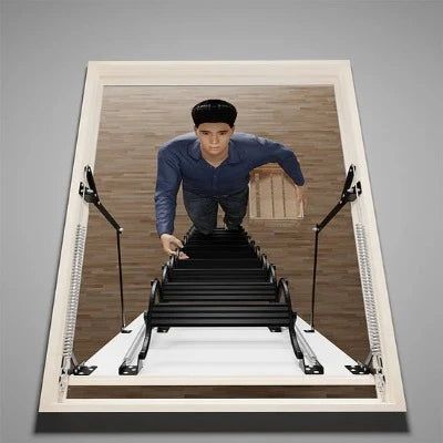 Scissor Insulated Attic Ladder