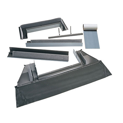 VELUX Aluminum Flashing Kit with Underlayment for Curb Mount Skylights