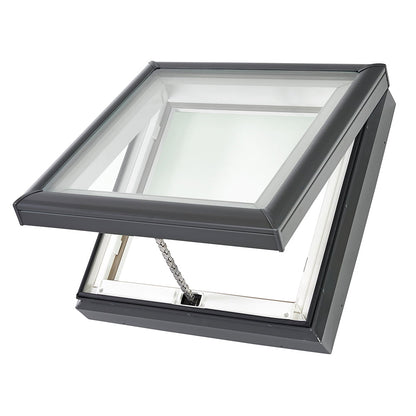 Manual Venting Curb Mount Skylight with Tempered LowE3 Glass - All Sizes