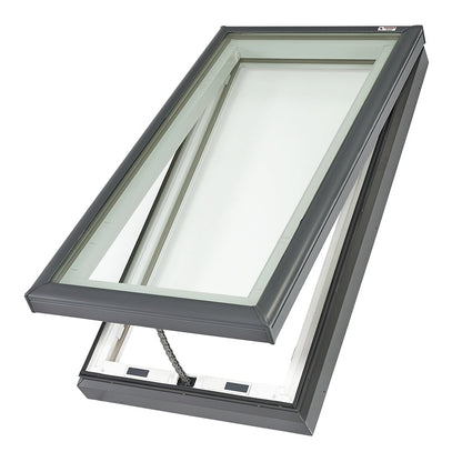 Manual Venting Curb Mount Skylight with Tempered LowE3 Glass - All Sizes