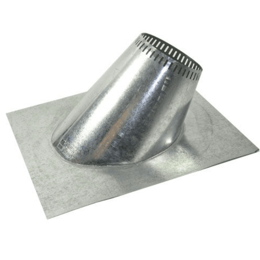 6-Inch Ventilated Roof Flashing for 12/12 Pitch (Steep Slope)