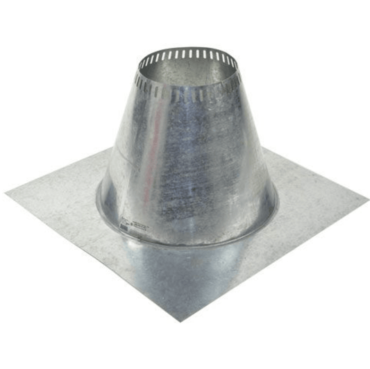 6-Inch Ventilated Roof Flashing - Flat Roof