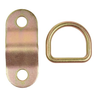 Bolt-On Steel Two Hole D-Ring Anchor