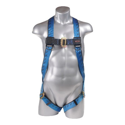 Kapture 3 Point Essential Full Body Harness - 3D-Rings - Pull Thru Legs - Shoulder Pads