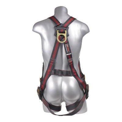 Kapture 5 Point Elite Full Body Harness - Dorsal D-Ring - Tongue Buckle Legs
