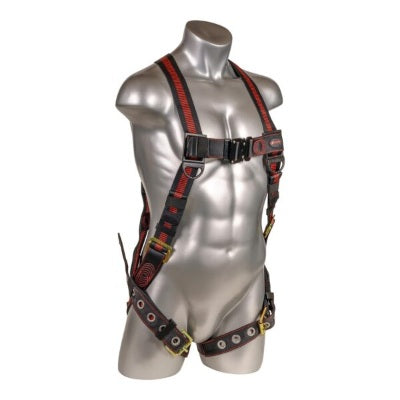 Kapture 5 Point Elite Full Body Harness - Dorsal D-Ring - QC Chest - Tongue Buckle Legs