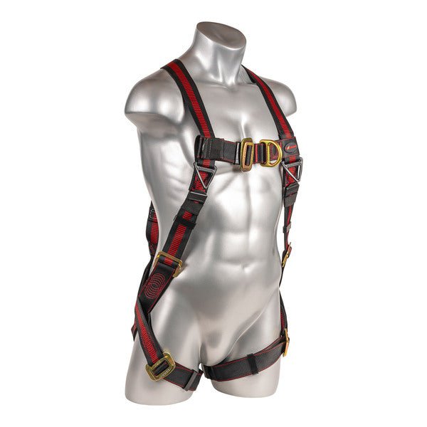 Kapture 5 Point Elite Full Body Harness - 2 D-Rings - Pull Thru Legs