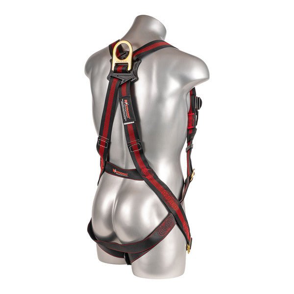 Kapture 5 Point Elite Full Body Harness - 2 D-Rings - Pull Thru Legs