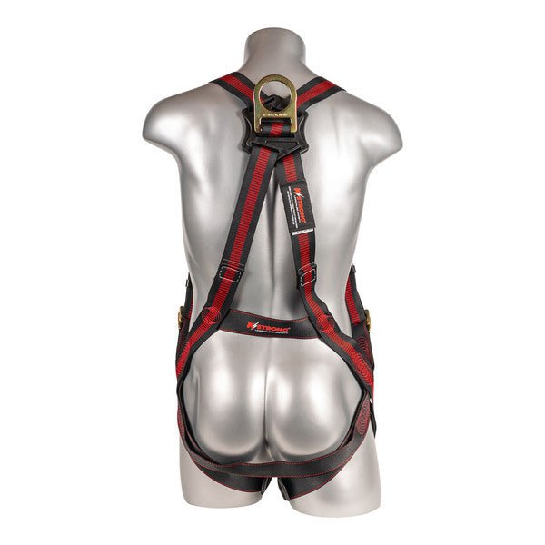 Kapture 5 Point Elite Full Body Harness - 2 D-Rings - Pull Thru Legs