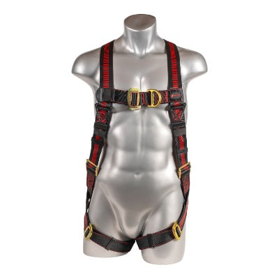 Kapture 5 Point Elite Full Body Harness - 2 D-Rings - Pull Thru Legs