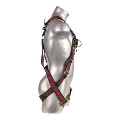 Kapture 5 Point Elite Full Body Harness - 2 D-Rings - Pull Thru Legs