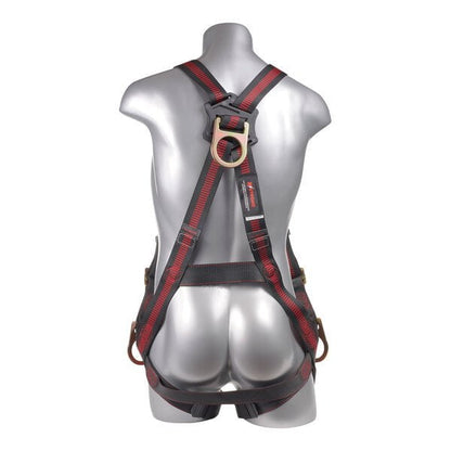 Kapture 5 Point Elite Full Body Harness - 3 D-Rings - Pull Thru Legs