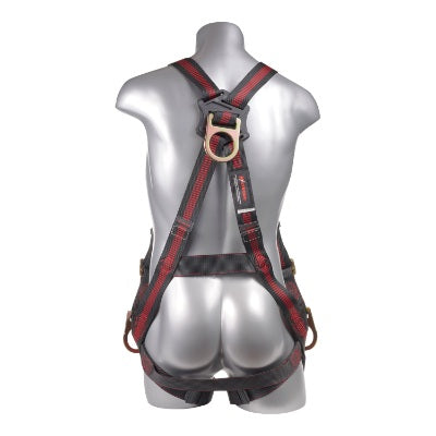 Kapture 5 Point Elite Full Body Harness - 3 D-Rings - Pull Thru Legs