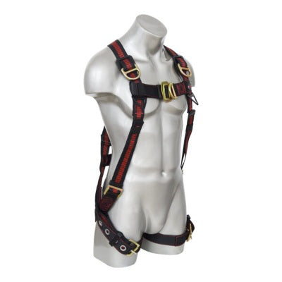 Kapture 5 Point Elite Full Body Harness - 4 D-Rings - Tongue Buckle Legs