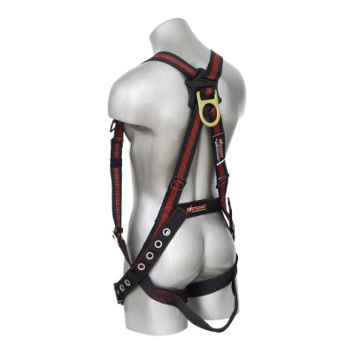 Kapture 5 Point Elite Full Body Harness - 4 D-Rings - Tongue Buckle Legs