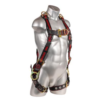 Kapture 5 Point Elite Full Body Harness - 6 D-Rings - Tongue Buckle Legs - All Sizes