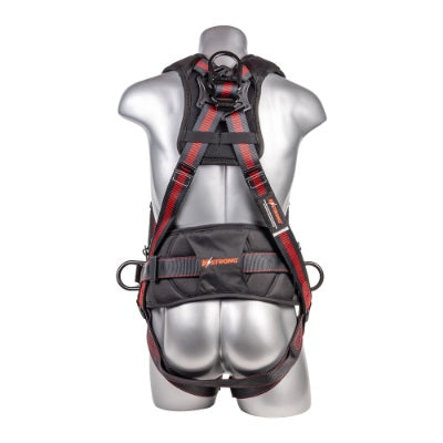 Kapture 5 Point Epic Full Body Harness - 3 D-Rings - QC Chest - Tongue Buckle Legs - Shoulder Pads & Waist Belt
