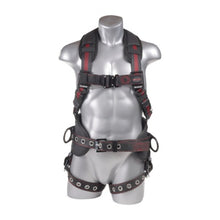 Load image into Gallery viewer, Kapture 5 Point Epic Full Body Harness - 3 D-Rings - QC Chest - Tongue Buckle Legs - Shoulder Pads &amp; Waist Belt
