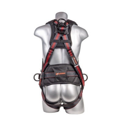 Kapture 5 Point Epic Full Body Harness - 3 D-Rings - QC Chest & Legs - Shoulder Pads & Waist Belt