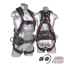 Load image into Gallery viewer, Kapture 5 Point Epic Full Body Harness - 3 D-Rings - QC Chest &amp; Legs - Shoulder Pads &amp; Waist Belt
