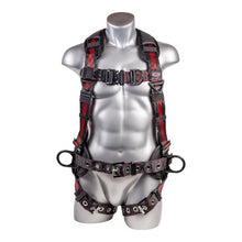 Load image into Gallery viewer, Kapture 5 Point Epic Full Body Harness - 4 D-Rings - QC Chest - Tongue Buckle Legs - Shoulder Pads &amp; Waist Belt
