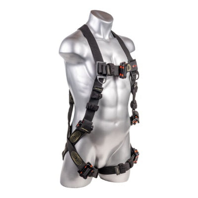 Kapture 5 Point  Element Full Body Harness - Arc Flash Rated - Dorsal D-Ring - Mating Buckle Chest & Legs