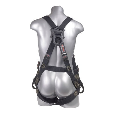 Kapture 5 Point Element Full Body Harness - Arc Flash Rated - 3 D-Rings - Mating Buckle Chest & Legs