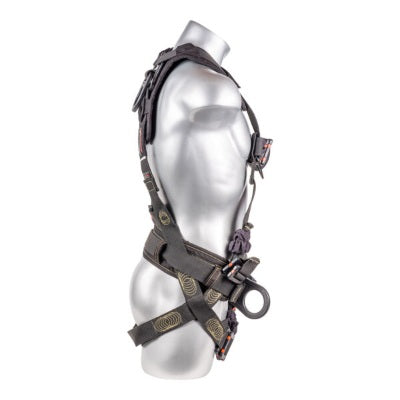 Kapture 5 Point Element Full Body Harness - Arc Flash Rated - 4 D-Rings - Mating Buckle Chest & Legs - Shoulder Pads & Waist Belt