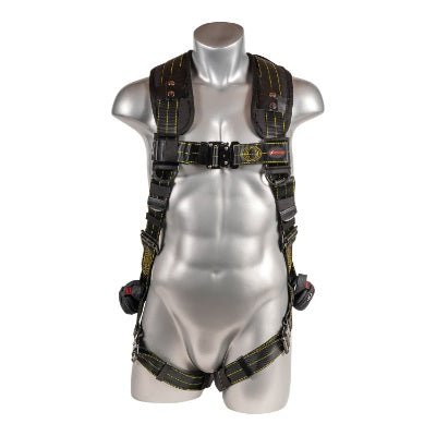 Kapture 5 Point Element Full Body Harness - Dorsal D-Ring - QC Chest & Legs - Shoulder Pads - Revolta Oil & Water Rep Webbing
