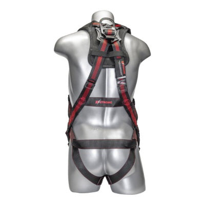 Kapture 5 Point Elite+ Full Body Harness - Dorsal D-Ring - QC Chest - Tongue Buckle Legs & Shoulder Pads