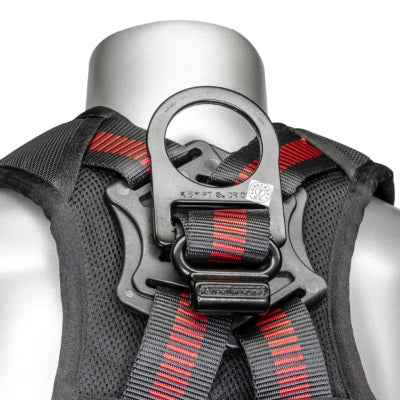 Kapture 5 Point Elite+ Full Body Harness - Dorsal D-Ring - QC Chest - Tongue Buckle Legs & Shoulder Pads