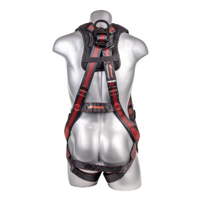 Kapture 5 Point Elite+ Full Body Harness - Dorsal D-Ring - QC Chest & Legs - Shoulder Pads - All Sizes