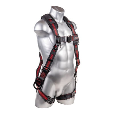 Kapture 5 Point Elite+ Full Body Harness - 3 D-Rings - QC Chest & Legs - Shoulder Pads