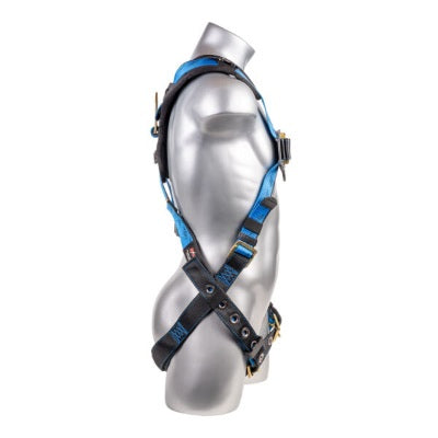 Kapture 5 Point Essential+ Full Body Harness - Dorsal D-Ring - Tongue Buckle Legs - Shoulder Pads