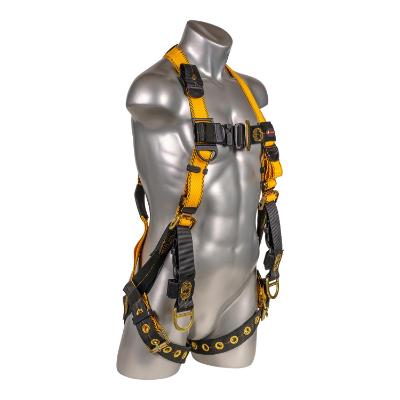 Kapture 5 Point Element Full Body Harness - Oil & Gas Derrick Series - 3 D-Rings - Tongue Buckle Legs - All Sizes