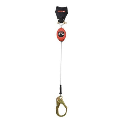 Brute Backer Self Retracting Lifeline - Leading Edge - Steel Rebar Hook - 8.5ft