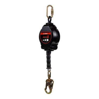 Brute-AL Aluminum Housing Self Retracting Lifeline - Galv Steel Wire Cable - Steel Snap Hook