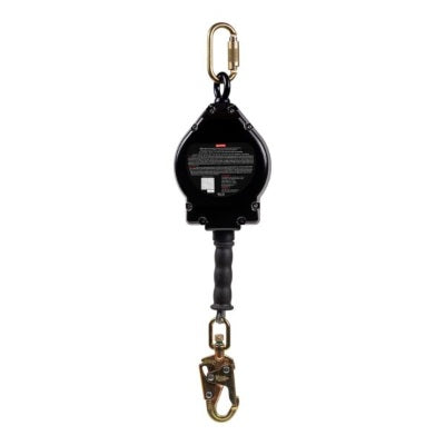 Brute-AL Aluminum Housing Self Retracting Lifeline - Galv Steel Wire Cable - Steel Snap Hook