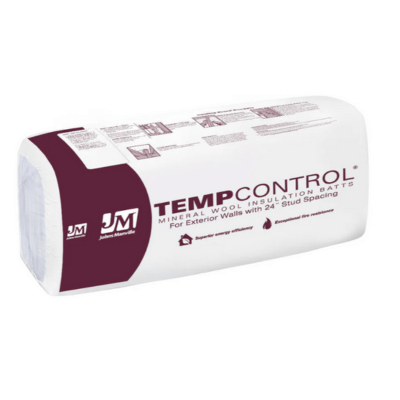 Johns Manville R-15 TempControl Unfaced Mineral Wool Insulation Batts - All Sizes Batt