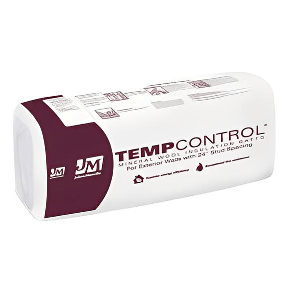 Johns Manville R-23 TempControl Unfaced Mineral Wool Insulation Batts