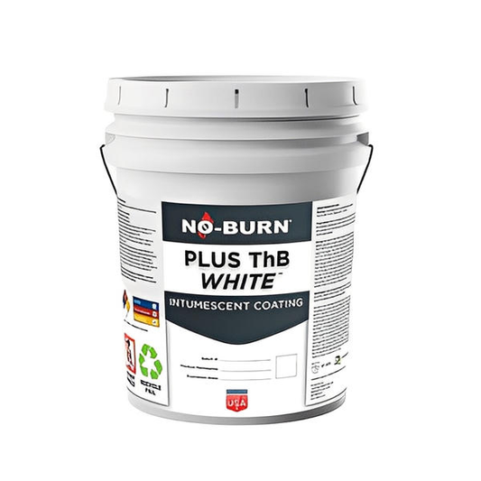 J&R - No-Burn Plus ThB Intumescent Coating - 5 Gallons - All Colours