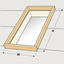 Load image into Gallery viewer, VELUX Aluminum Flashing Kit with Underlayment for Curb Mount Skylights
