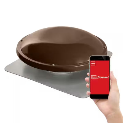 Master Flow Roof Mount Power Attic Vent 1250 CFM (Quick Connect)