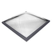 Load image into Gallery viewer, VELUX Commercial Acrylic Clear Double Dome Curb Mount Skylight
