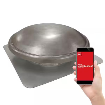 Master Flow Roof Mount Power Attic Vent 1250 CFM (Quick Connect)