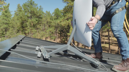 S-5! Satellite Mounting Kit for use with Standing Seam Roof